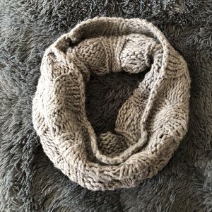 *TWO!!* Aerie Navy/Gray Infinity Scarves